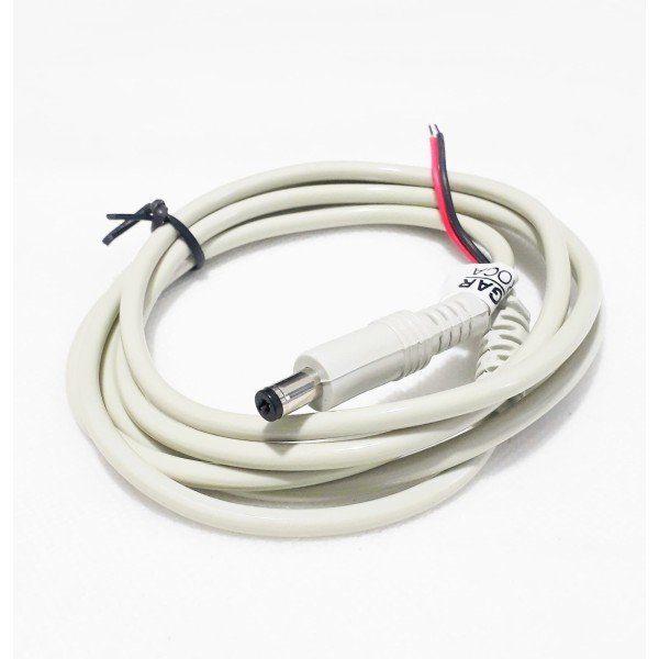 Cabo do Micromotor Elétrico Bege (2x22 Plug Bulbo P4) Beltec - Cbc0044