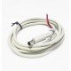 Cabo do Micromotor Elétrico Bege (2x22 Plug Bulbo P4) Beltec - Cbc0044