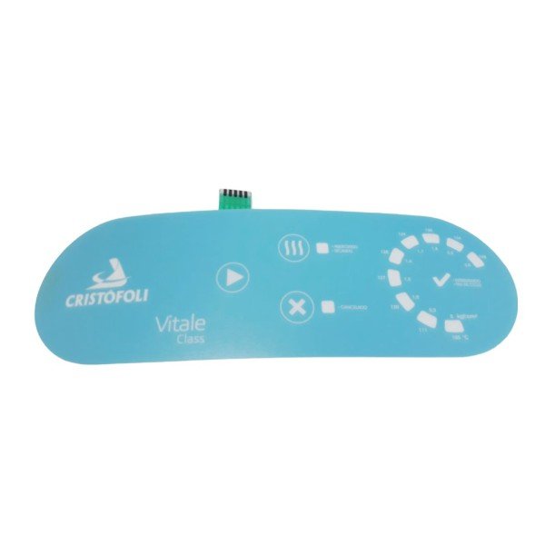 Teclado Membrana Autoclaves Cristófoli Vitale Class Vcf 12l/21l - Mpr01555 Teclado Membrana Autoclaves Cristófoli Vitale Class Vcf 12l/21l - Mpr01555