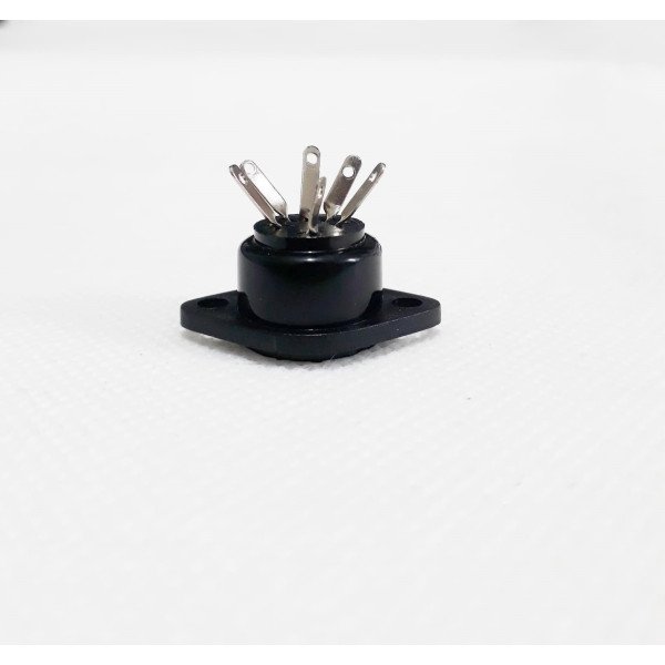 Plug 5 Pinos P/ Cabo Motor Lb2000/3000 E Micro Motor Beltec - PGC0005