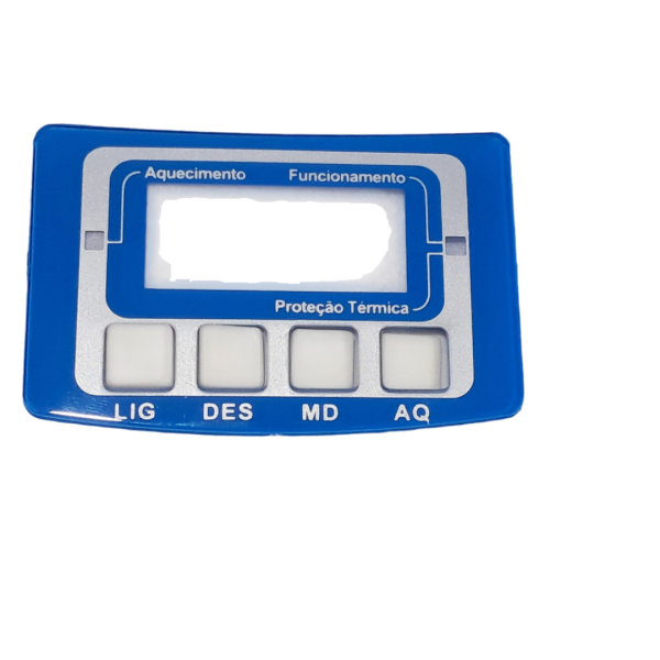 Teclado Membrana Azul Ultrassom Teclas Altas Cuba Ultrassônica - Rim00037 Teclado Membrana Azul Ultrassom Teclas Altas Cuba Ultrassônica - Rim00037