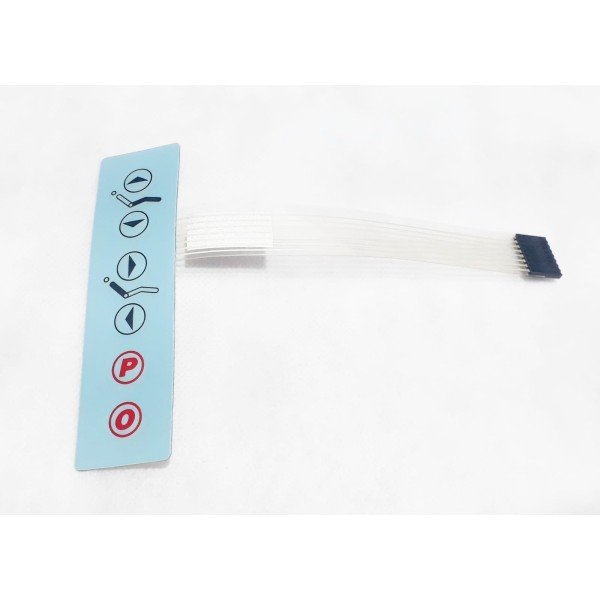Teclado Membrana Cadeira Cor Branca Personal Dabi Atlante - 26650-060 Teclado Membrana Cadeira Cor Branca Personal Dabi Atlante - 26650-060