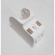 Suporte Pontas Traseiro Branco Equipo Dabi, Saevo Gnatus - 
