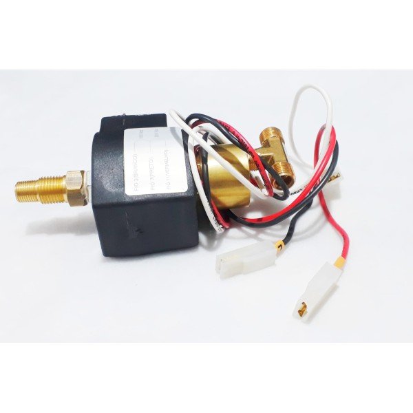 Conjunto Válvula Solenoide Bobina Dupla 3 Fios 12l/21l Autoclaves Gnatus "Modelo Novo" - 30300054933 Conjunto Válvula Solenoide Bobina Dupla 3 Fios 12l/21l Autoclaves Gnatus "Modelo Novo" - 30300054933