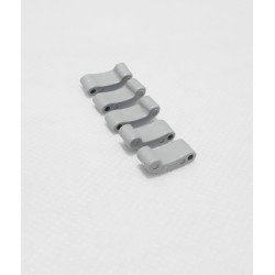 Kit 5 Linguetas Atuadora Cinza P/ Suporte Pontas Aro Gnatus - 41000008770/30365004419 Kit 5 Linguetas Atuadora Cinza P/ Suporte Pontas Aro Gnatus - 41000008770/30365004419
