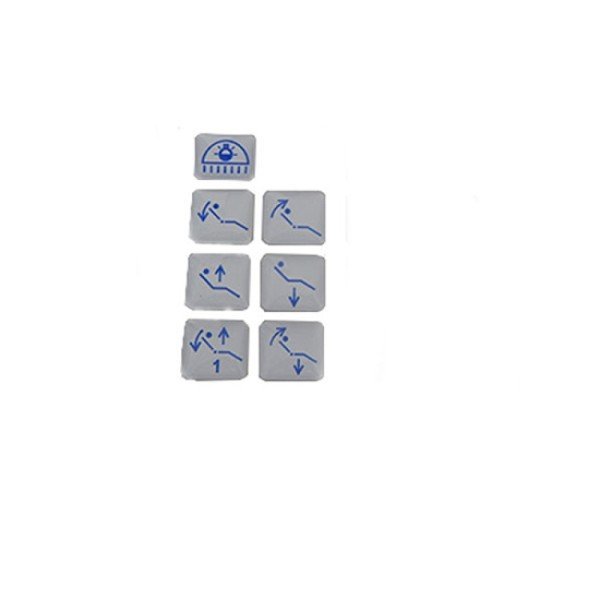 Etiqueta "Lexan" do Pedal de Comando Cadeira Gl Gnatus - 30300052992 Etiqueta "Lexan" do Pedal de Comando Cadeira Gl Gnatus - 30300052992